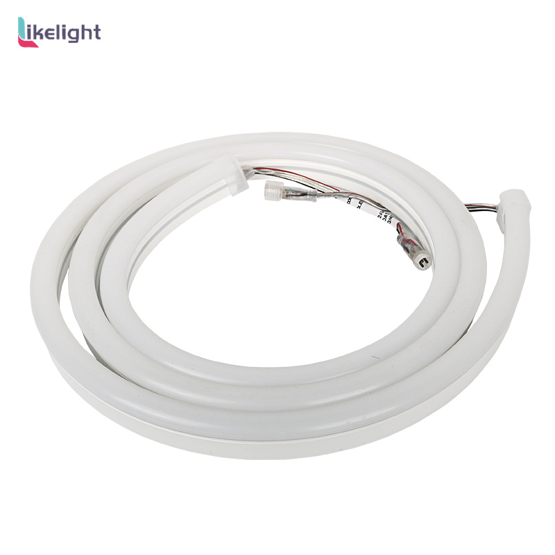 270° RGBW Flexible RGB Neon Strip Light 12–25mm 60LED